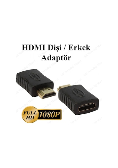 BK Teknoloji HDMI Erkek to HDMI Dişi Dönüştürücü