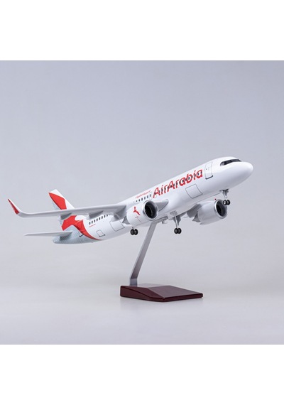 Air Arabia A320 Yolcu Uçağı Model Uçak 1/80 Ölçek 47cm