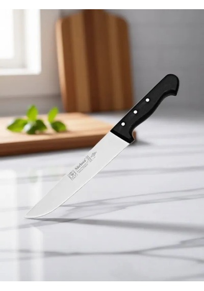 Sürmene Kasap Bıçağı Pimli Sap 28 Cm Kelle Kuşbaşı Kesim Kemik Sıyırma Doğrama Bıçağı Sürbisa 61040