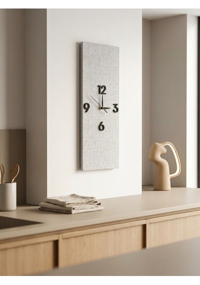 Kaveld Nord Linen 41 Dikdörtgen Duvar Saati 13,5x41 Cm Sessiz Mekanizma, Keten Dokulu Vinil Kaplama, Modern İskandinav Tasarım Keten Görünümlü Vinil Kaplama Kaveld Nord Linen 41 Dikdörtgen Duvar Saati 13,5x41 Cm Sessiz Mekanizma, Keten Dokulu Vinil Kaplama, Modern İskandinav Tasarım Keten Görünümlü Vinil Kaplama