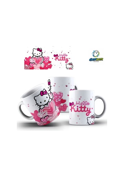 Hello Kitty Kupa Bardak Tek Adet K0259 Çok Renkli