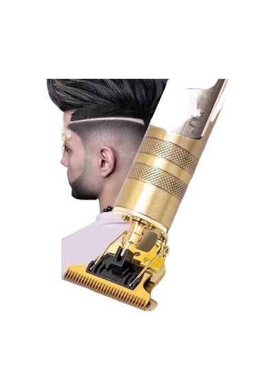 Dalıng Dl-122 Profesyonel Saç Sakal Kesme Makinesi Ejderha Desenli, Usb Type-c Şarjlı T-blade Şarjlı Tıraş Makinesi