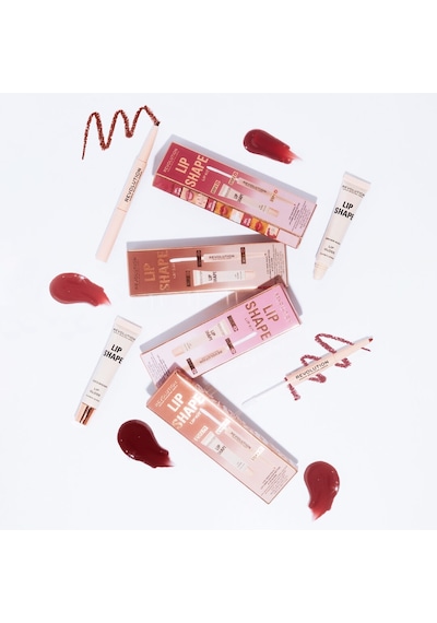Revolution Lip Shape Dudak Kiti Warm Nude