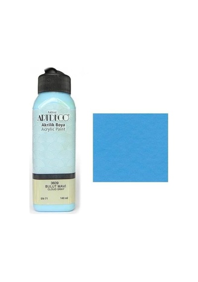 Akrilik Boya 140 Ml Bulut Mavi 070r-3609 Beyaz