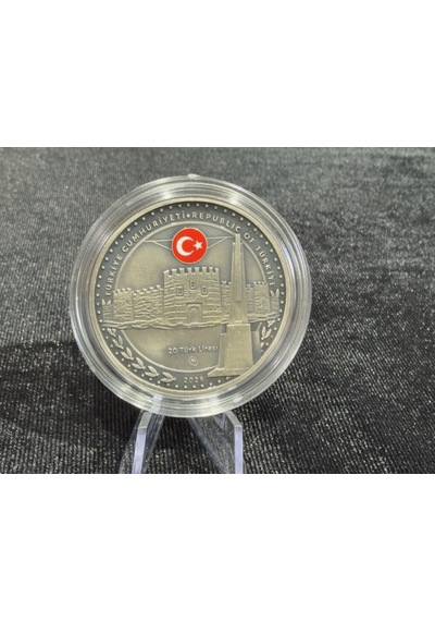 2026 Şahin Bey İstiklal Savaşı Kahramanları 20 Türk Lirası 925 Ayar Gümüş Hatıra Parası 3.000 Adet Maksimum Baskı