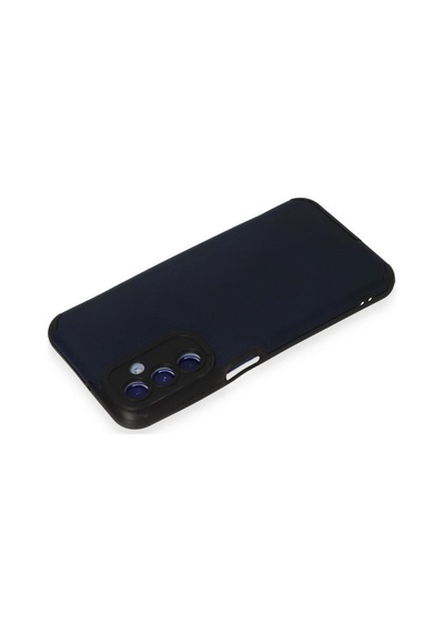 Samsung Uyumlu Galaxy M34 5g Kılıf Loop Deri Silikon Lacivert