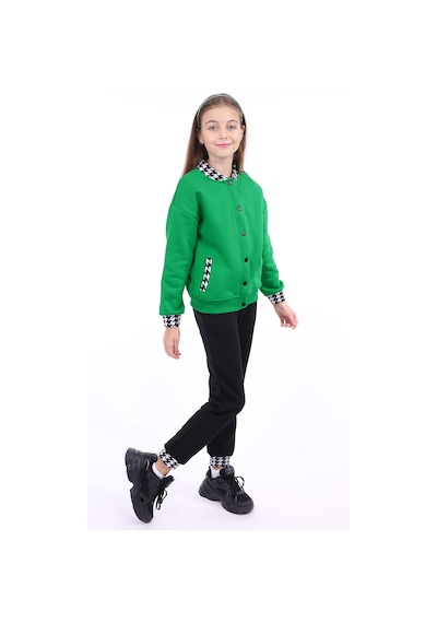 Toontoy Kids Toontoy Kız Çocuk Kolej Eşofman Takım Çimen Yeşili