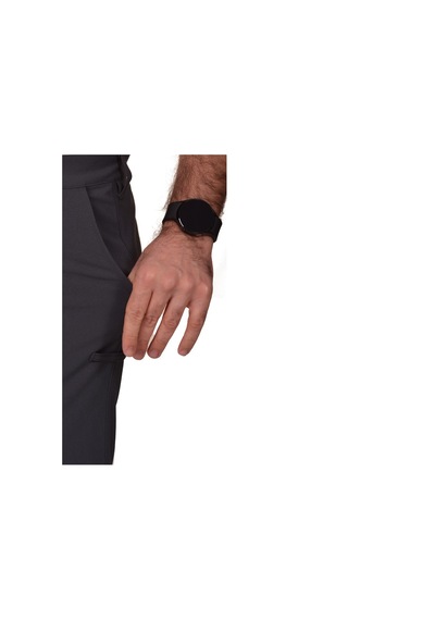 Likralı Füme Aşçı Pantolon