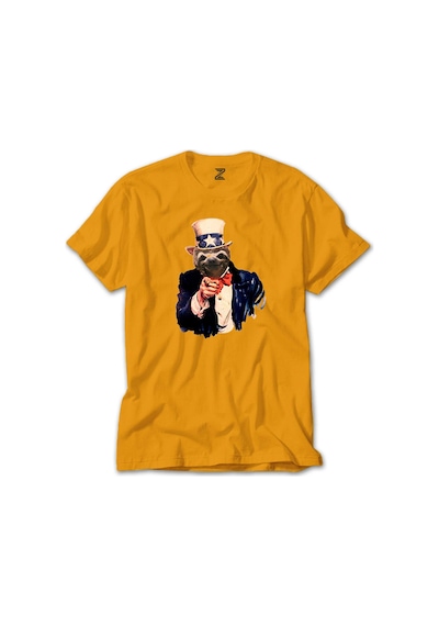 Bear Sam Amca Sarı Tişört Sarı