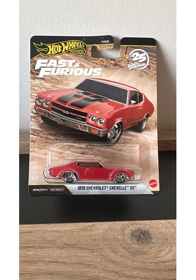 Hot Wheels 1970 Chevrolet Chevelle Ss Kırmızı
