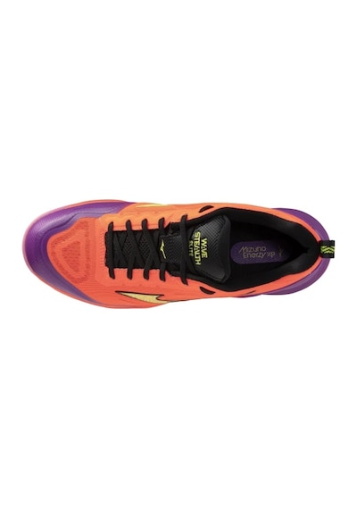 Mizuno Wave Stealth Elite Unisex Hentbol Ayakkabısı Turuncu / Mor Çok Renkli