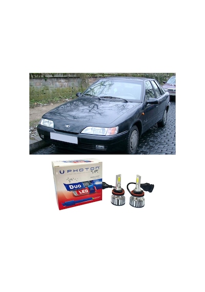 Daewo Espero Led Xenon Uzun Far Ampulü H1 Duo Yeni Seri Beyaz