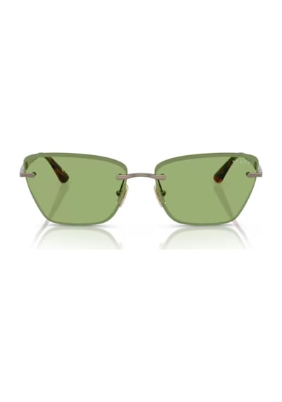 Vogue Vo 4332s 28087 59 Kadın Cat Eye Gri Metal Güneş Gözlüğü Gri