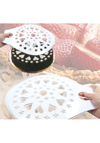 Kek Pasta Süsleme Şablonu Taşıyıcı Asorti
