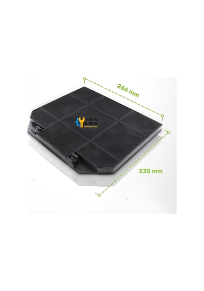 Bosch Uyumlu: Dwb063451 İle  Aspiratör & Davlumbaz Karbon Filtresi 00668491 27x23.5cm