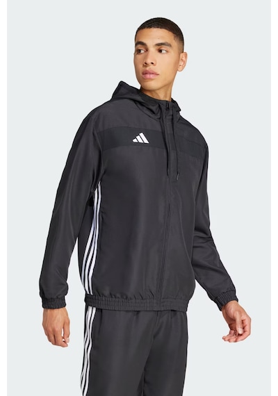 Adidas Tiro 25 Essentials Woven Siyah Kapşonlu Eşofman Üstü Jc5435 Siyah