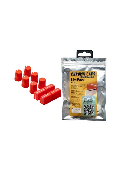 Chroma Caps Lite Pack Neon Orange