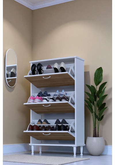Eliusta Duru 72 Cm Genişlikte Meşe Renk Ayaklı Ayakkabılık Antre/kapı Önü 72x127x26 Cm Ayakkabılık Meşe Eliusta Duru 72 Cm Genişlikte Meşe Renk Ayaklı Ayakkabılık Antre/kapı Önü 72x127x26 Cm Ayakkabılık Meşe
