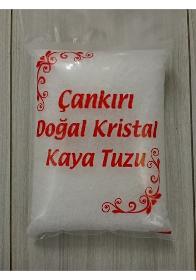 Çankırı Kristal Kaya Tuzu İri Taneli Salamura Ve Turşuluk Tuz 1 Kg