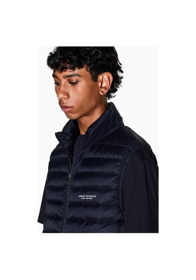 Armani Exchange Xm001576af16927 Erkek Yelek Lacivert