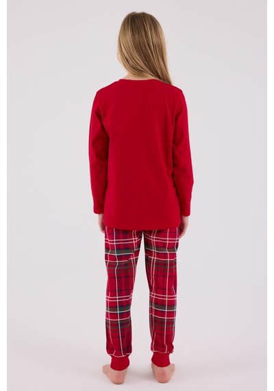 Arnetta Kız Çocuk Kırmızı Pijama Takımı Ar3512-c-v1 Kırmızı