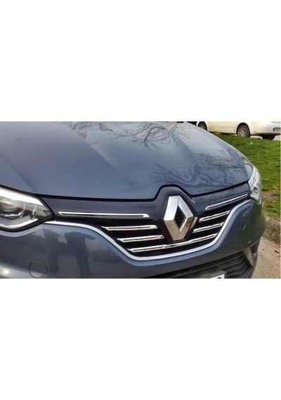 Renault Megane 4 Hb-Sd Krom Ön Panjur 2016 ve Üzeri