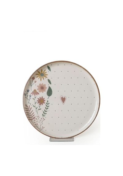 Keramika Soft Bloom Nordic Pasta Tabağı 22 Cm 4 Adet 22875 Çok Renkli