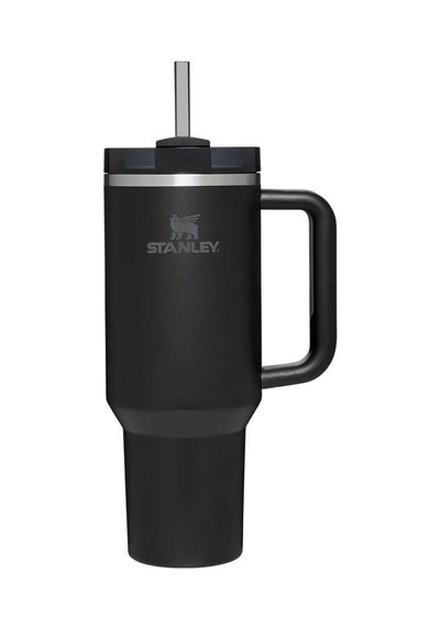 Stanley Quencher 1.18 Litre Pipetli Termos Siyah Renk Siyah