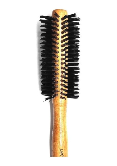 Özel Seri Kişisel Bakım Şekillendirici Kuaför Saçfırçası Ergonomik Ahşap Sap Yanmaz Salon Tipi