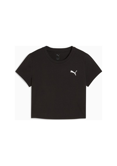Puma Essentials Kadın Siyah Tişört 629745-01 Siyah