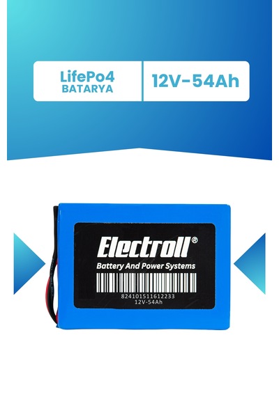 12v 54ah Lifepo4 Batarya
