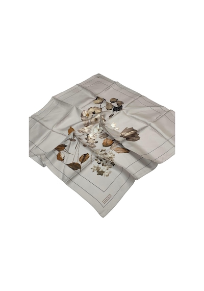 Armine İpek Eşarp Nostalji - 8128-02 Krem Twill Krem