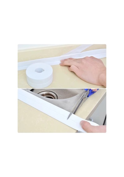 Bant Mutfak Banyo Lavabo Ocak Kenarı Koruyucu Şerit Su Sızdırmaz Nem Önleyici