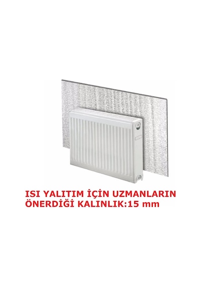 3 Mm Petek, Radyatör Arkası Folyo Plaka Kalorifer Soba Arkalığı Isı Yalıtım Levhası - 1 Ad