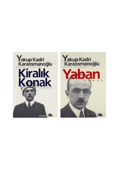 Yakup Kadri Karaosmanoğlu Yaban + Kiralık Konak 2 Kitap