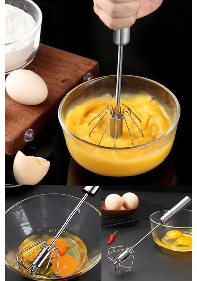 Çelik Çırpıcı Yaylı Bas Çek Mutfak Çırpıcı Yumurta Çırpıcı Pratik Karıştırıcı Diğer