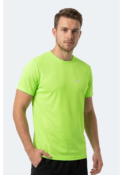 Slazenger Herrera Erkek Neon Yeşil Tişört