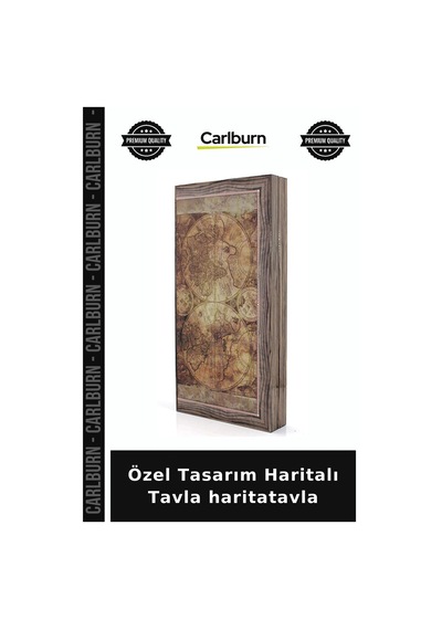 Özel Üretim Oyun Ahşap Hobi Özel Tasarım Haritalı Tavla Haritatavla