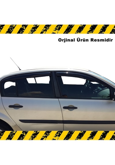Megane 2 Mügen Cam Rüzgarlığı Sedan 2004-2010 Arası 4 Lü Set N11.334