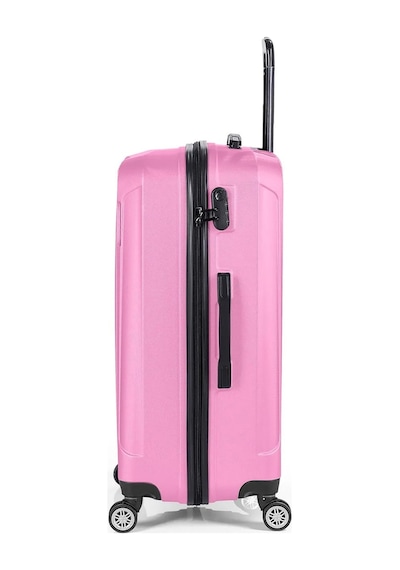 Polo&Sky Spring Model Pembe Renk Büyük Boy Valiz Bavul Pembe