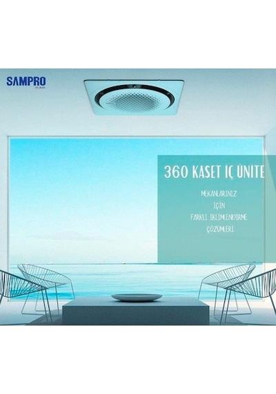 Samsung AC071MN4PKH/TK 24000 BTU 360 Kaset Tipi Klima