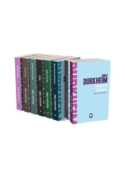 Emile Durkheim Seti - 8 Kitap Takım