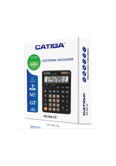Catiga CD-GX-12 Elektronik 12 Hane Hesap Makinesi