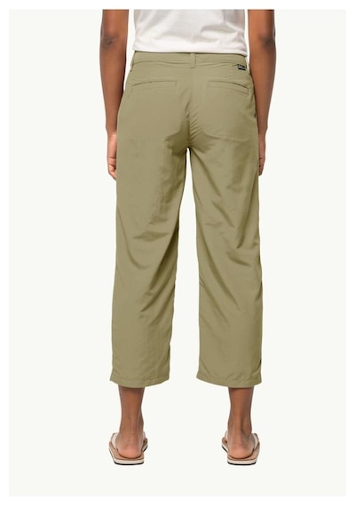 Jack Wolfskin Kalahari 7/8 Kadın Kısa Paça Pantolon Yeşil