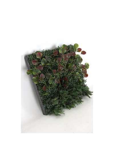 Yapay Çiçek Deposu Yapay Dikey Bitki Hazır Duvar Paneli 55 Cm X 55 Cm Model 14