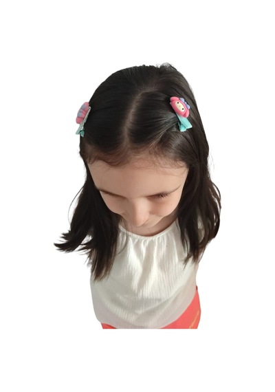 My Melody Temalı Sevimli Toka Seti 2'li Çok Renkli