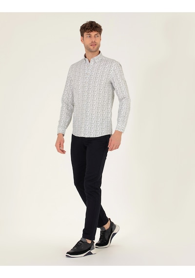 Pierre Cardin Erkek Siyah Pantolon Kanvas-chino 50268095-vr046 Siyah