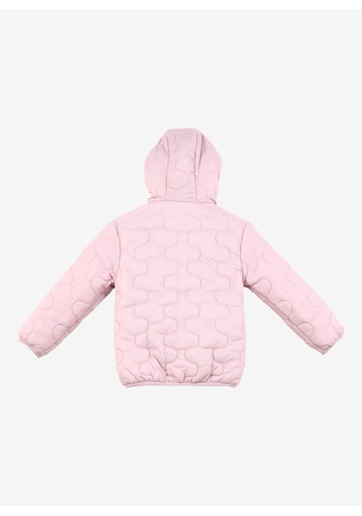 Caterpillar Pembe Kız Çocuk Dik Yaka Kapitone Mont C3wg-mnt07