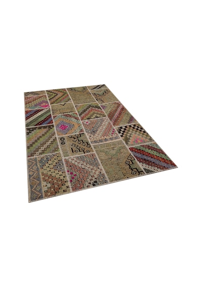 Eşsiz Güzelliğe Sahip Patchwork El Dokuma Halı 160 X 230 Cm 6082
