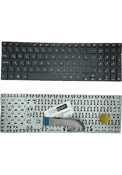 Asus Uyumlu Transformer Book Tp500lb-dn055h Tp500ln-cj020h Klavye Siyah Tr